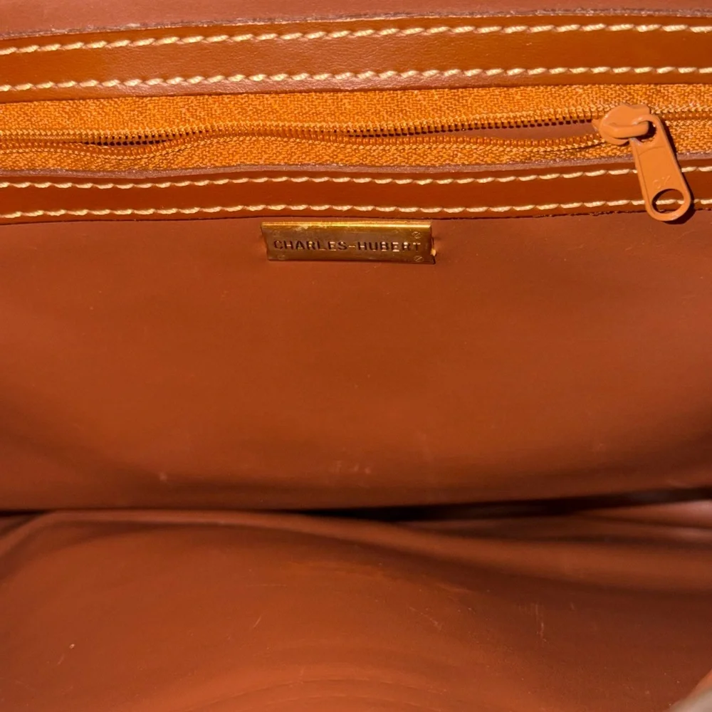 Charles-Hubert Paris Vintage Leather Tote